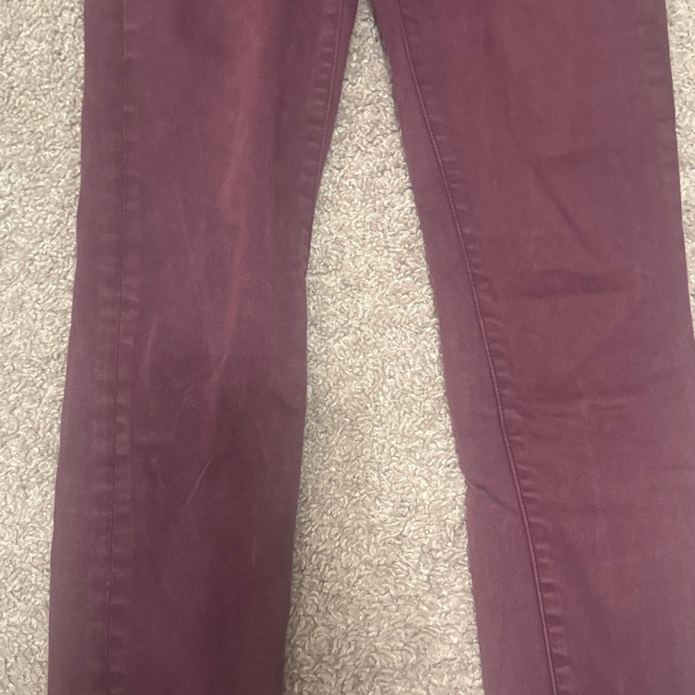 Maroon Hi-Rise Jegging from American Eagle - Picture 4 of 8
